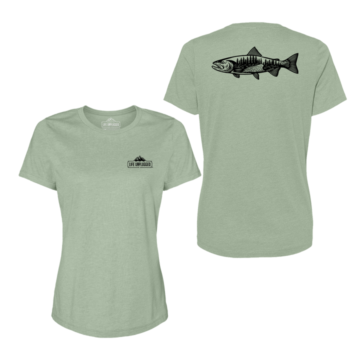 WOODLAND TROUT Women's T-Shirt