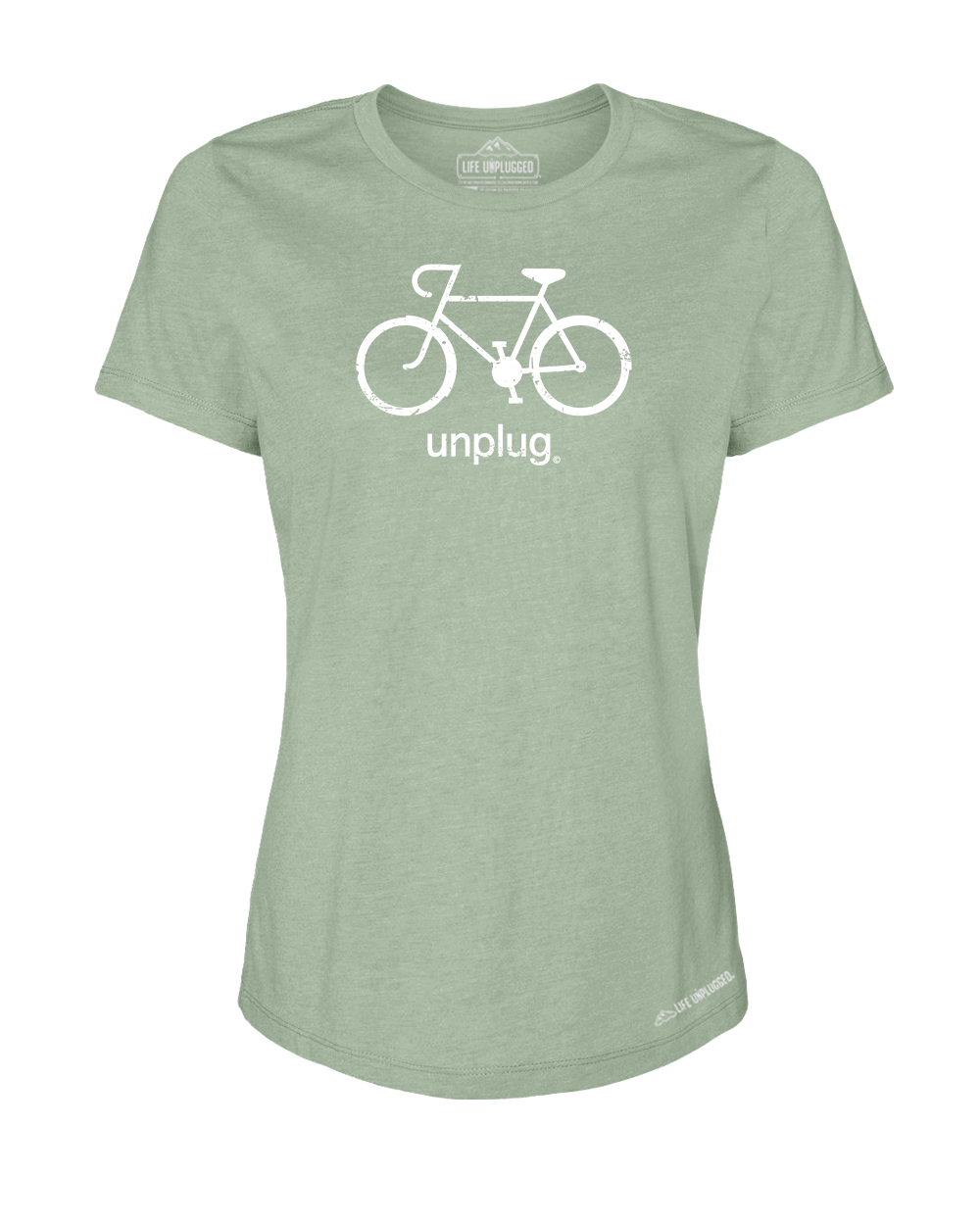 Road Bike Premium Women's Relaxed Fit Polyblend T-Shirt