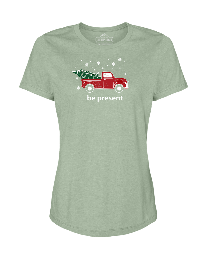 Christmas Tree Truck Women's T-Shirt