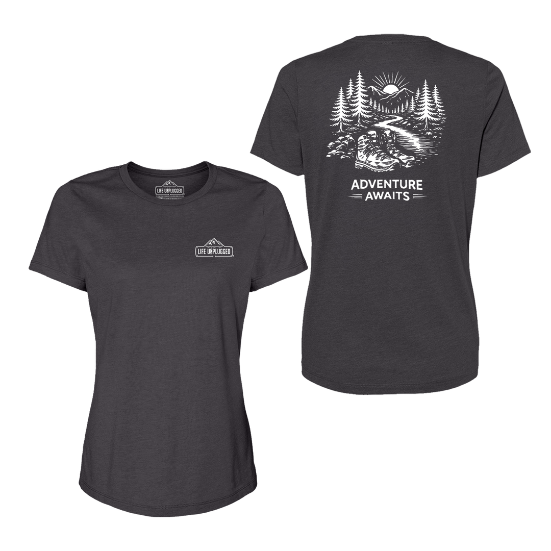 ADVENTURE AWAITS Women's T-Shirt