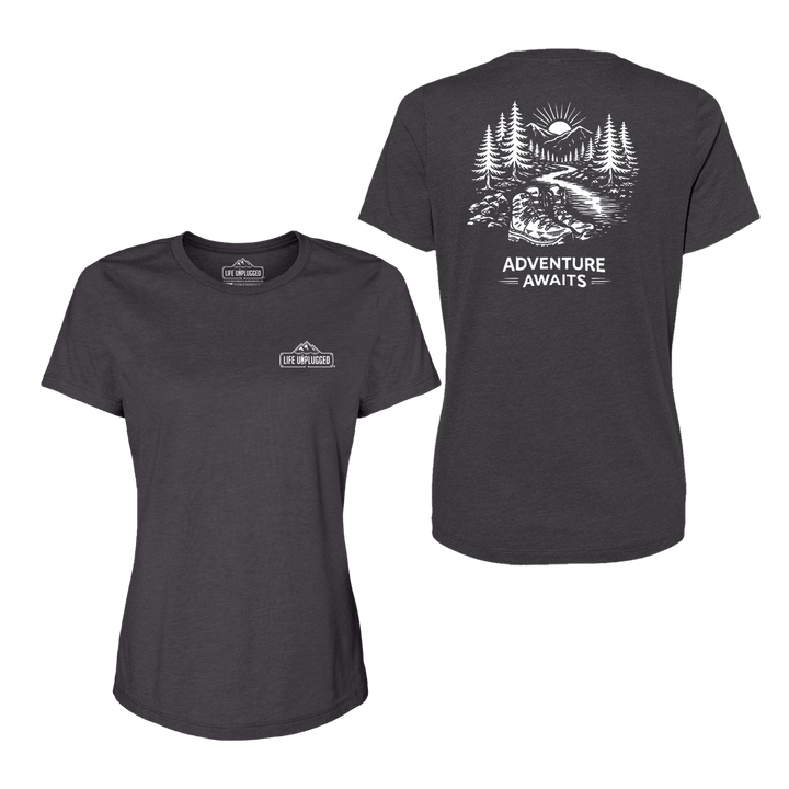 ADVENTURE AWAITS Women's T-Shirt