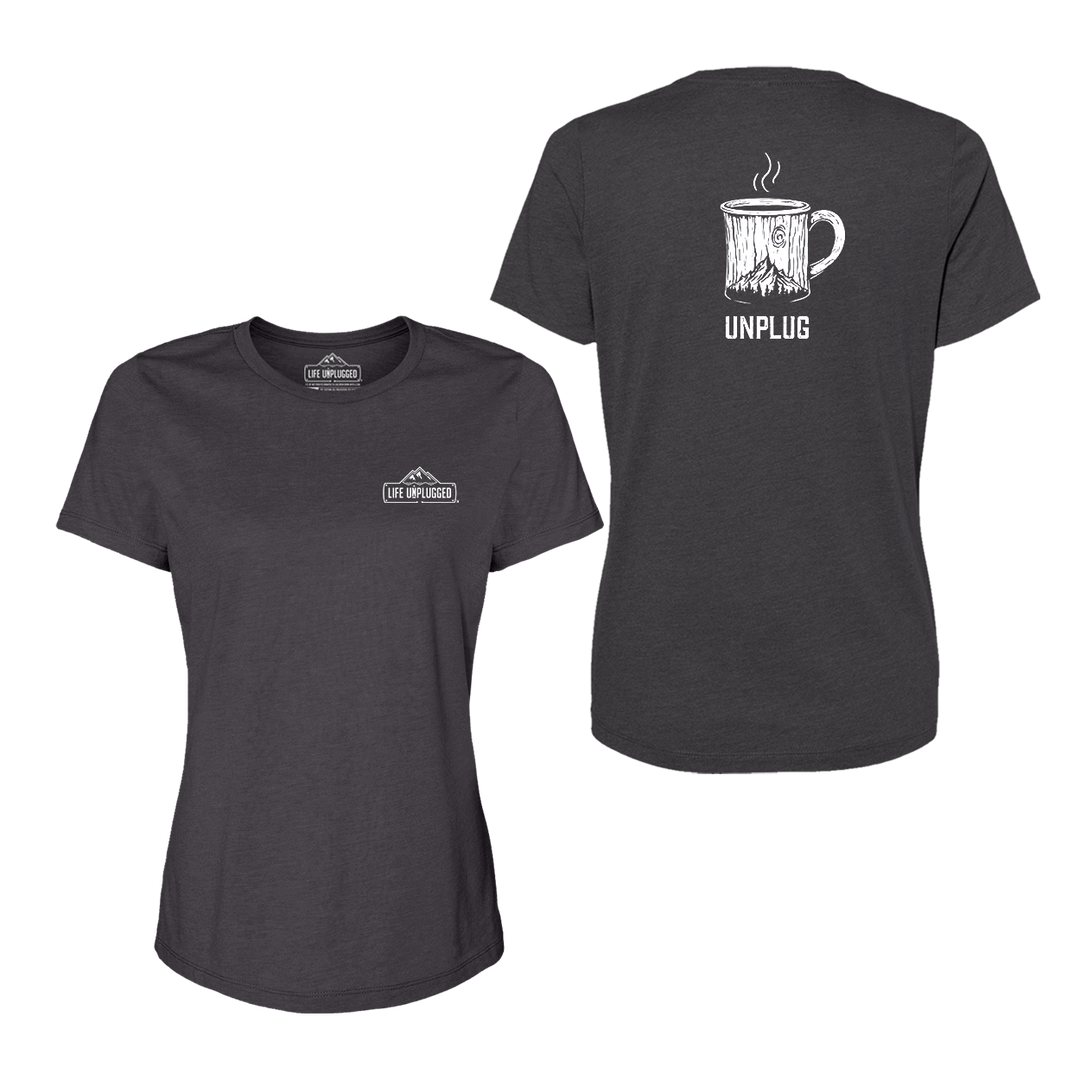 WOODEN COFFEE MUG Women's T-Shirt