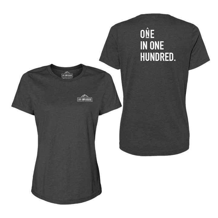 One in One Hundred Stacked Women's T-Shirt