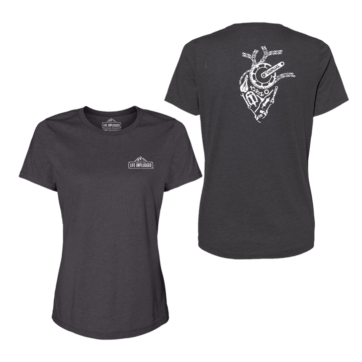 Anatomical Heart (Bicycle Parts) Women's T-Shirt