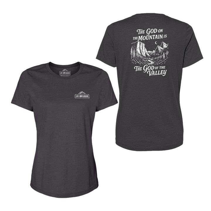 God On The Mountain Women's T-Shirt