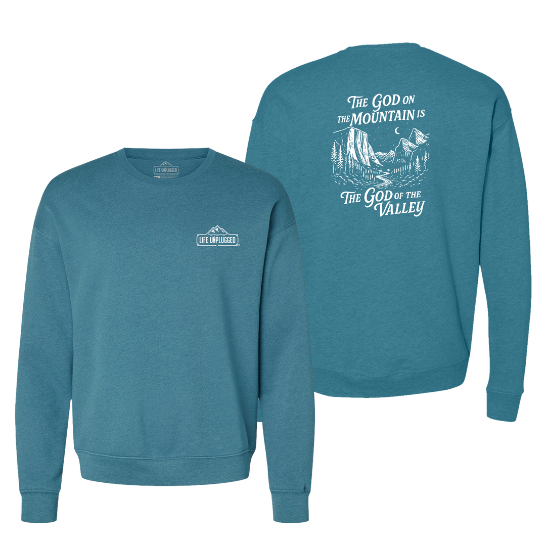 God On The Mountain Midweight Super Soft Crewneck