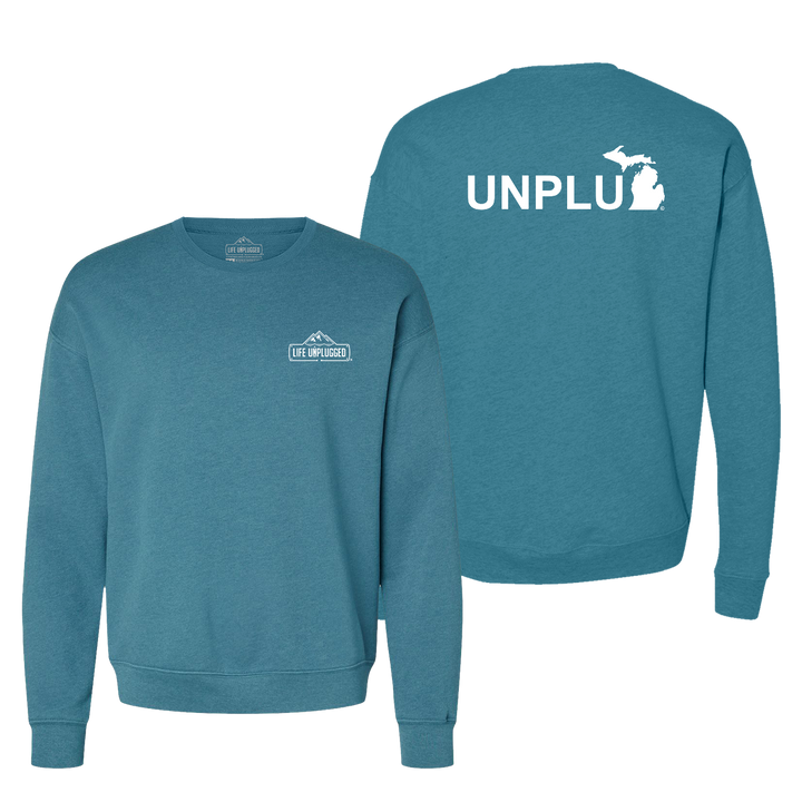 Unplug (MI) Midweight Super Soft Crewneck Sweatshirt