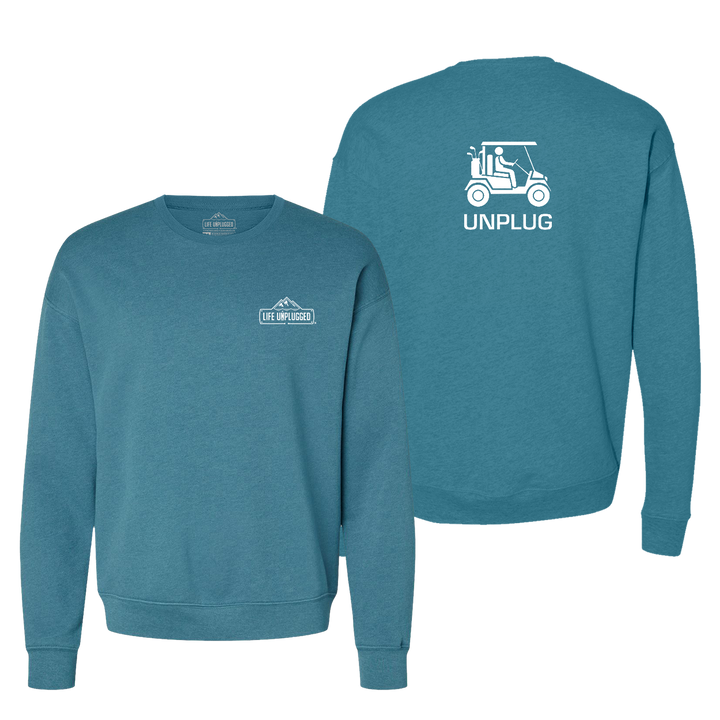 Golf Cart Midweight Super Soft Crewneck Sweatshirt