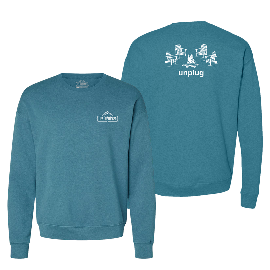 Campfire Chairs Midweight Super Soft Crewneck Sweatshirt