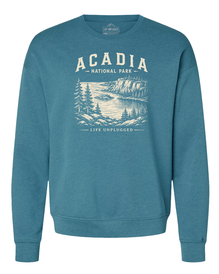 ACADIA NATIONAL PARK Midweight Super Soft Crewneck