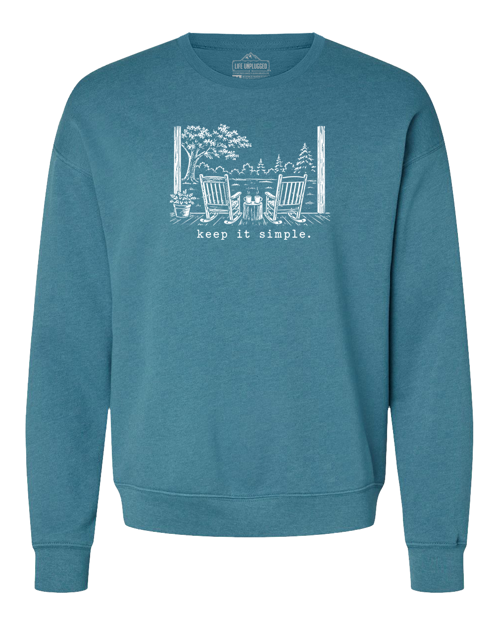 KEEP IT SIMPLE. Midweight Super Soft Crewneck