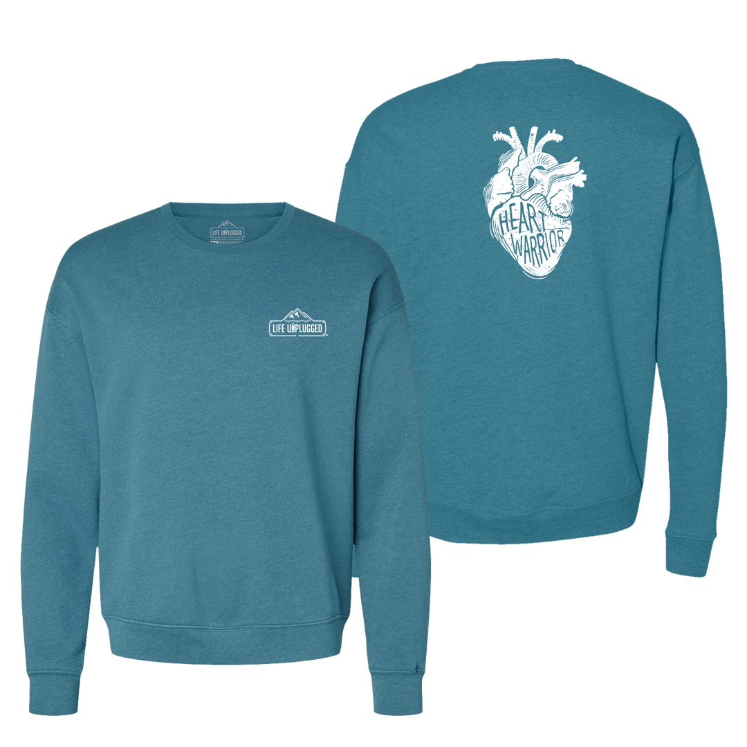 HEART WARRIOR Midweight Super Soft Crewneck Sweatshirt