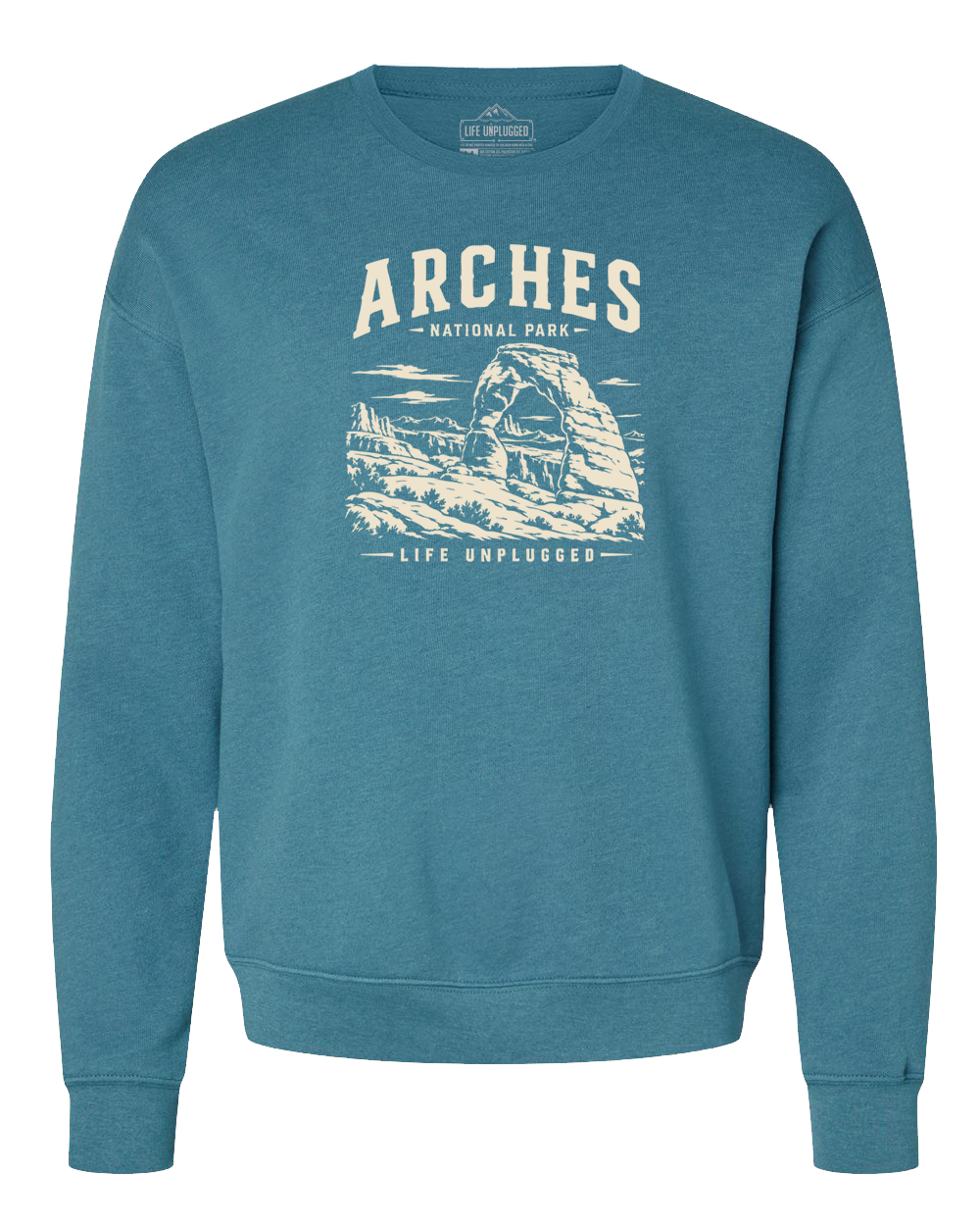 ARCHES NATIONAL PARK Midweight Super Soft Crewneck