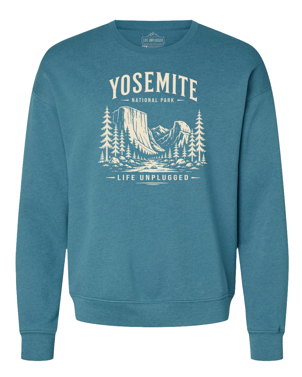 YOSEMITE NATIONAL PARK Midweight Super Soft Crewneck