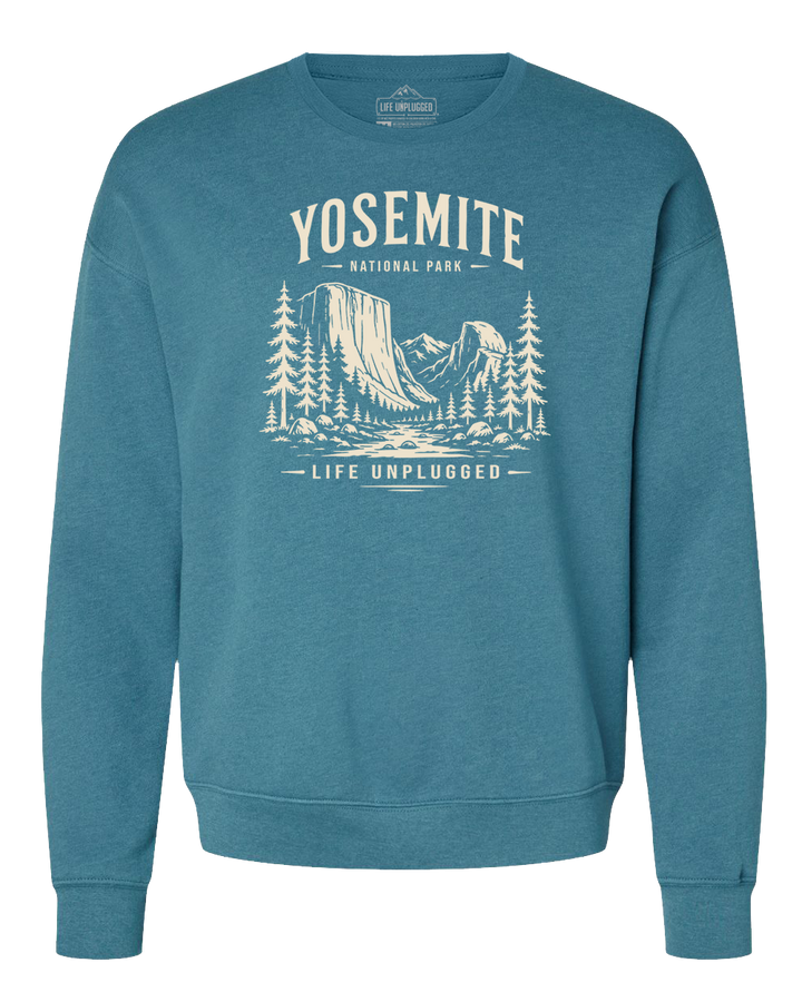 YOSEMITE NATIONAL PARK Midweight Super Soft Crewneck