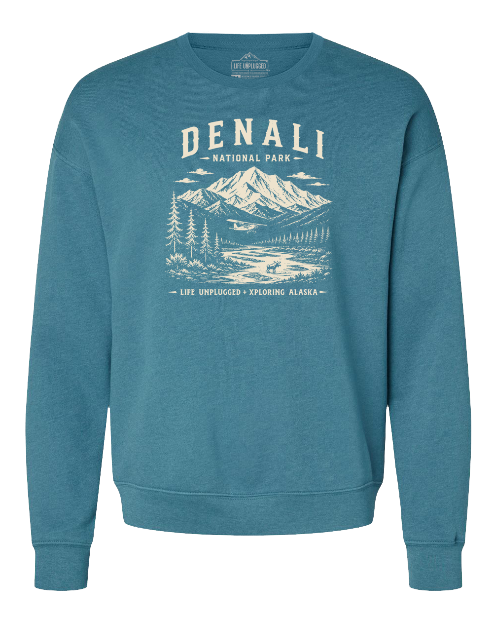 DENALI NATIONAL PARK Midweight Super Soft Crewneck