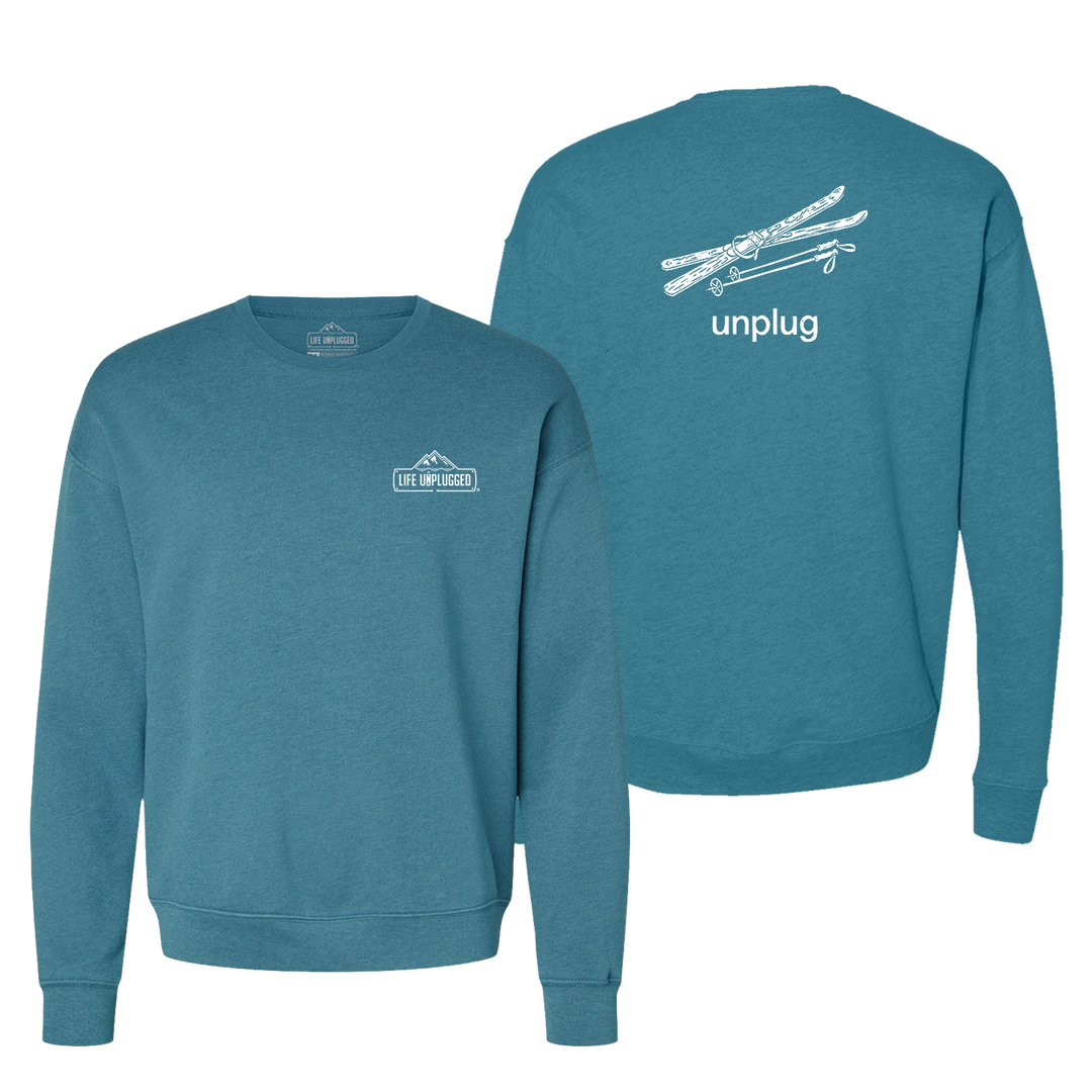 VINTAGE SKIS Midweight Super Soft Crewneck