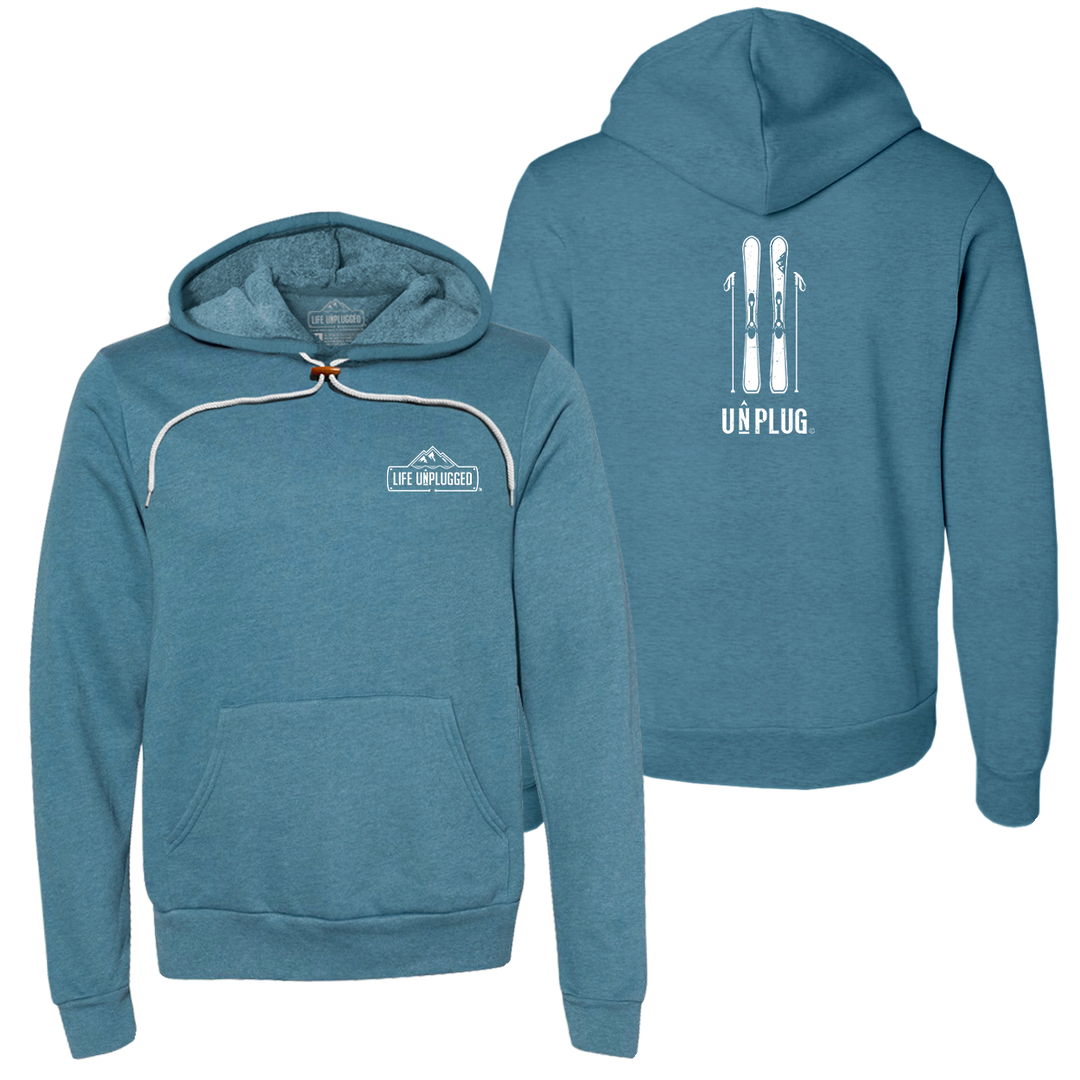 Skiing Super Soft Hoodie