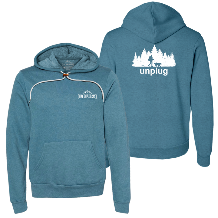 Dog Walks In The Woods Super Soft Hoodie