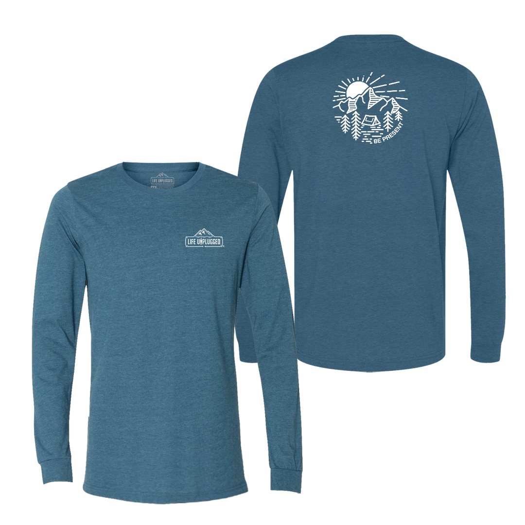 MOUNTAIN SUNSET Long Sleeve T-Shirt
