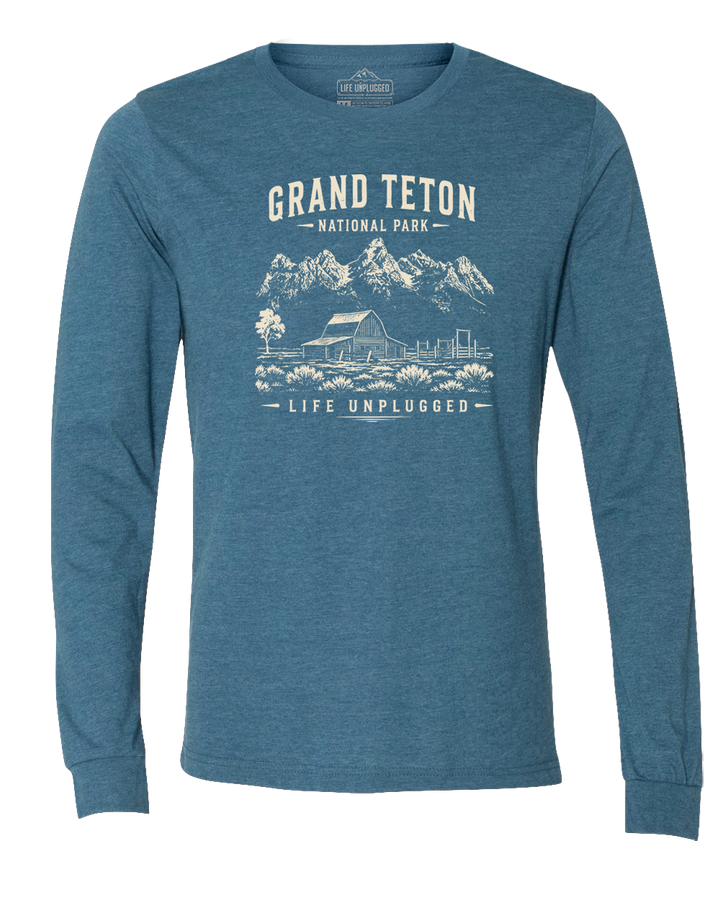 GRAND TETON NATIONAL PARK Long Sleeve T-Shirt