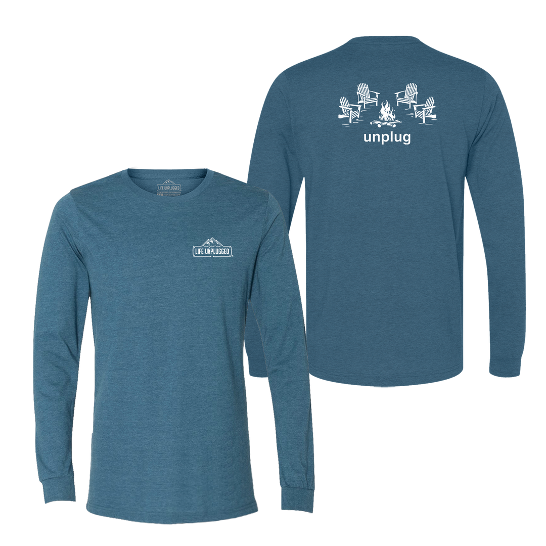 Campfire Chairs Long Sleeve T-Shirt