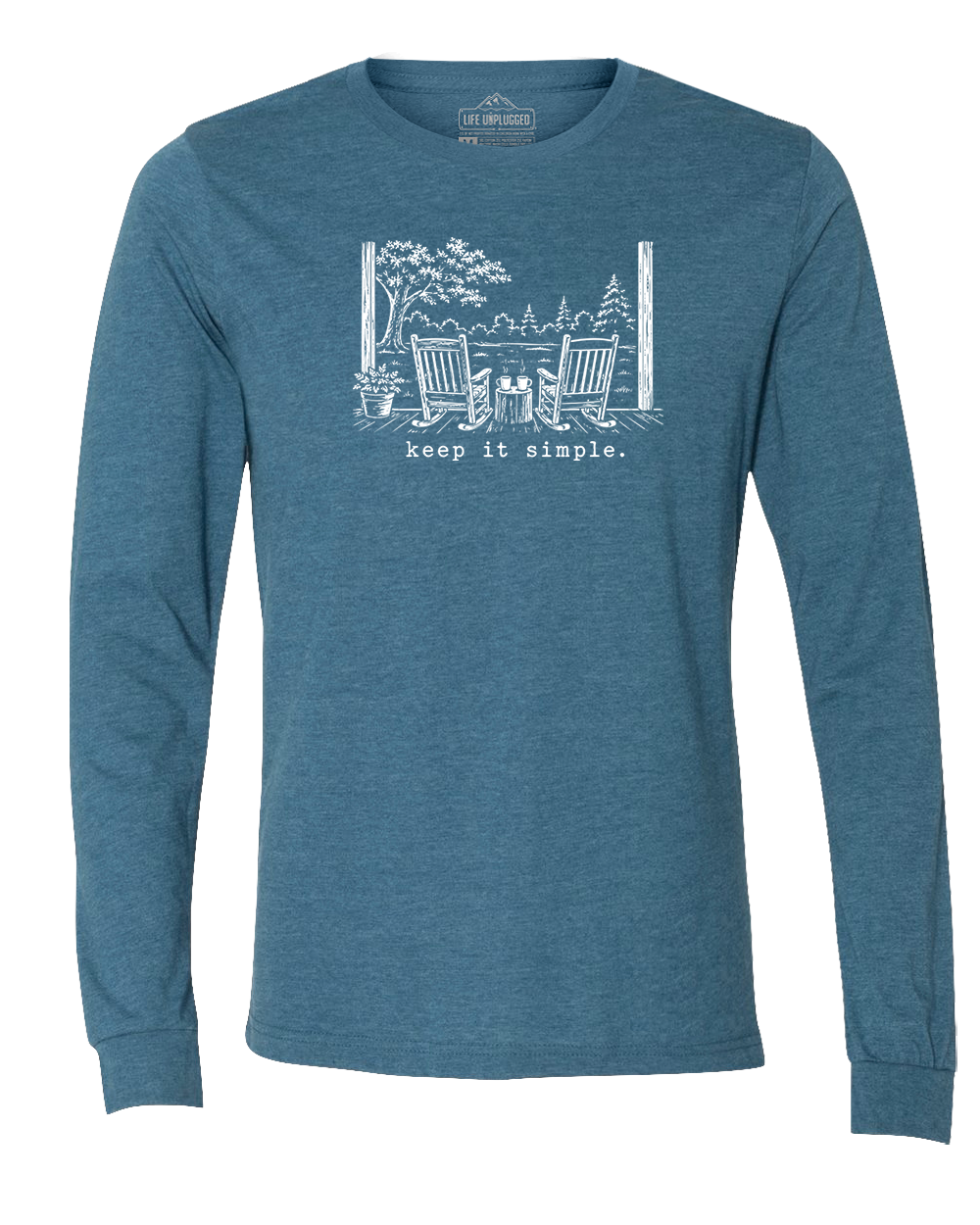 KEEP IT SIMPLE. Long Sleeve T-Shirt