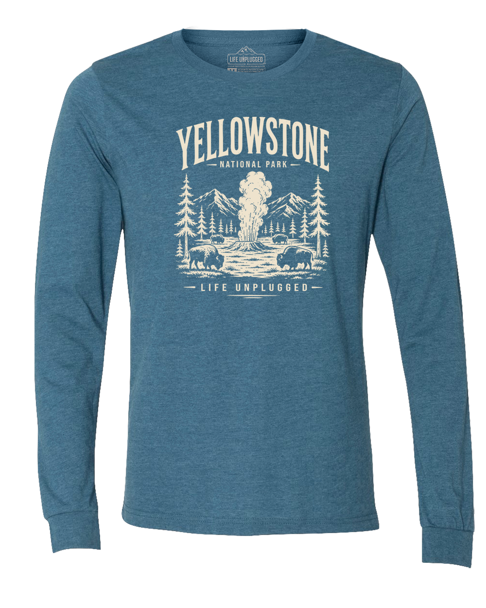 YELLOWSTONE NATIONAL PARK Long Sleeve T-Shirt