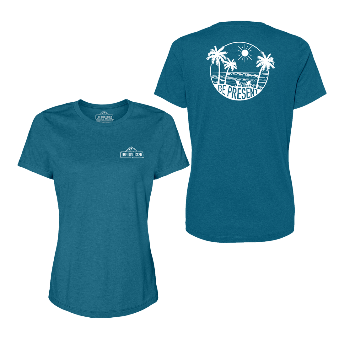 Be Present Beach Women's T-Shirt