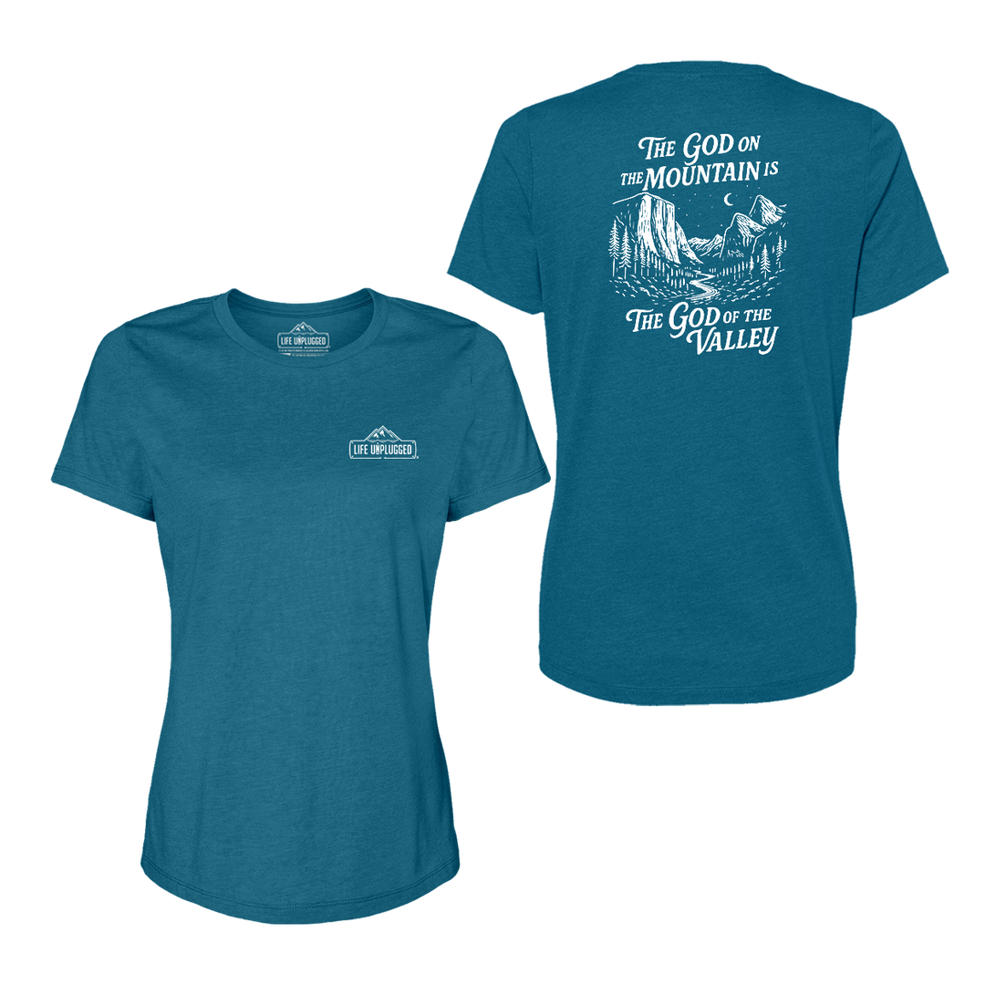 God On The Mountain Women's T-Shirt
