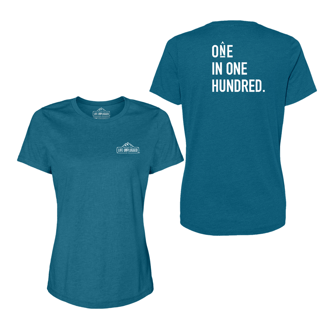 One in One Hundred Stacked Women's T-Shirt