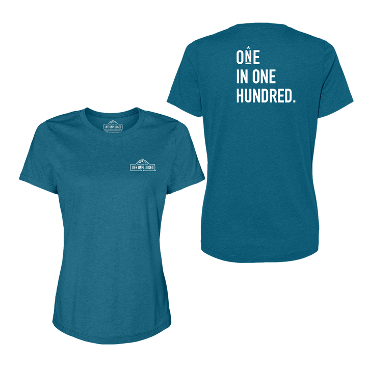 One in One Hundred Stacked Women's T-Shirt