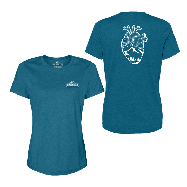 Anatomical Heart (Full Chest) Women's T-Shirt