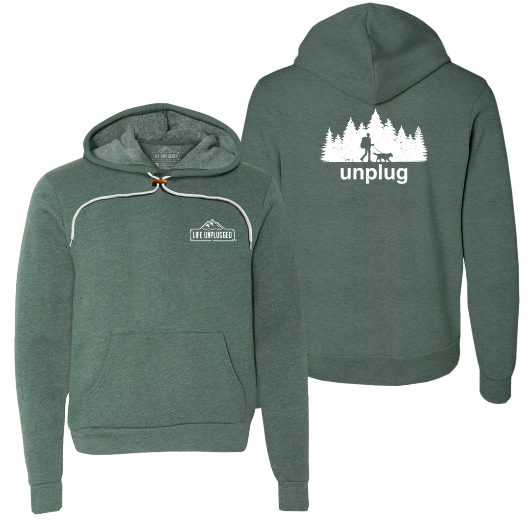 Dog Walks In The Woods Super Soft Hoodie