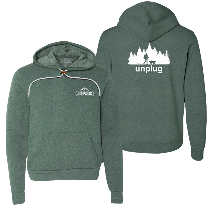 Dog Walks In The Woods Super Soft Hoodie