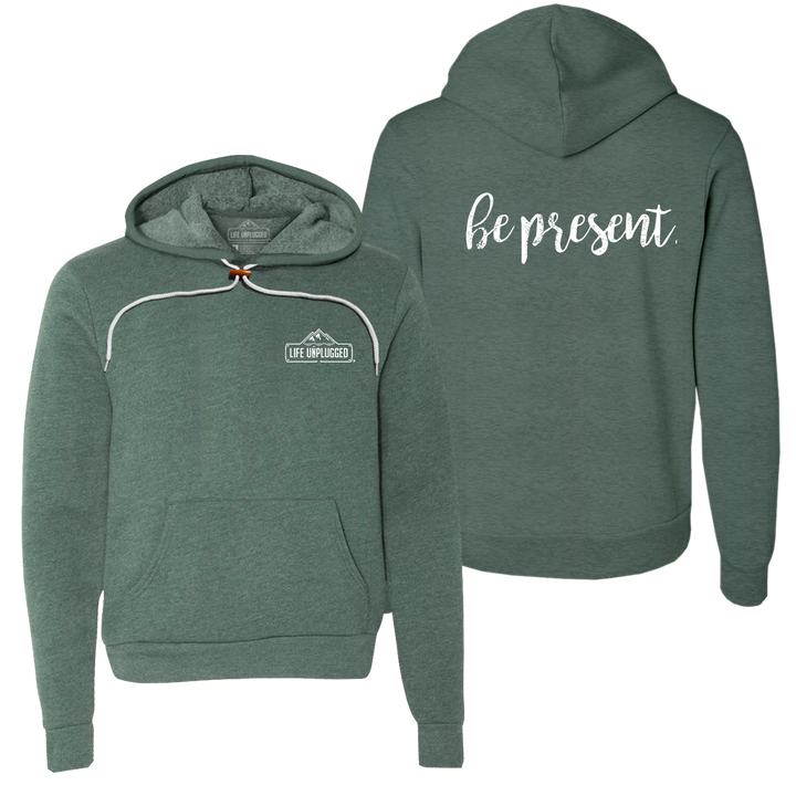 Be Present Cursive Super Soft Hoodie
