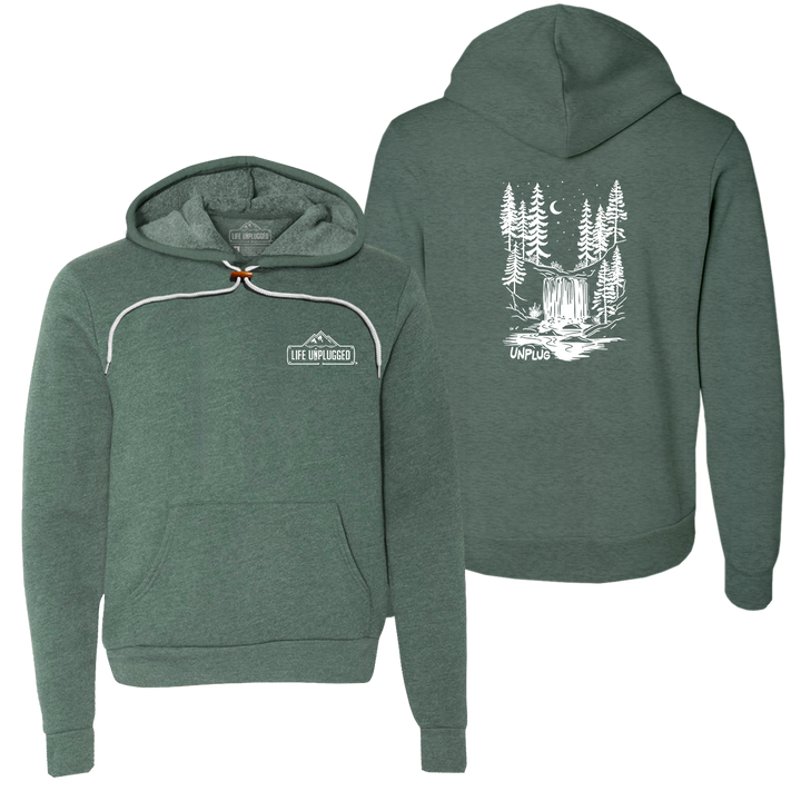 WATERFALL UNDER THE STARS Super Soft Hoodie