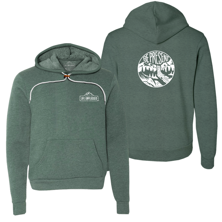 Be Present Waterfall Super Soft Hoodie