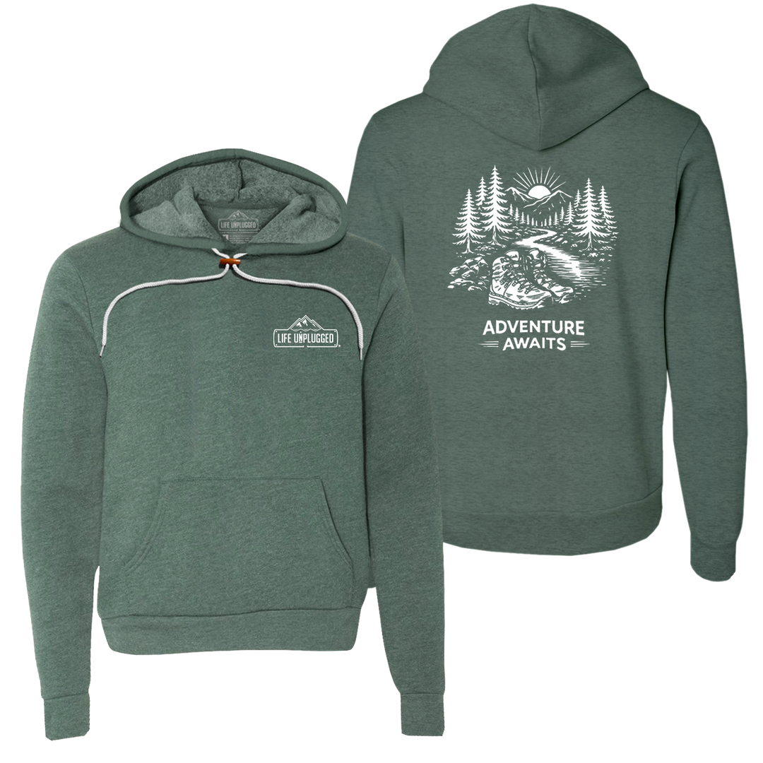 ADVENTURE AWAITS Super Soft Hoodie