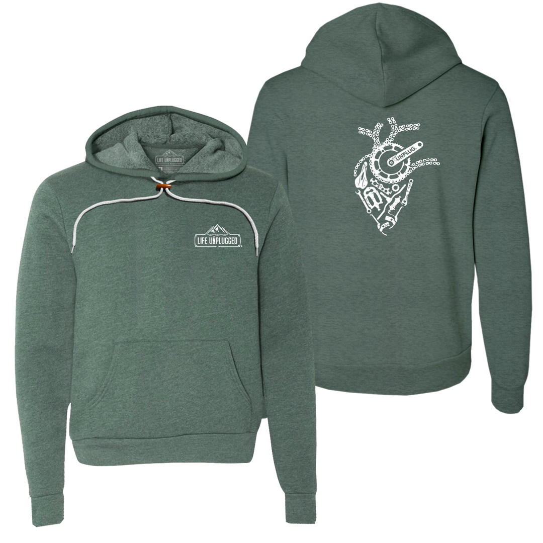 Anatomical Heart (Bicycle Parts) Super Soft Hoodie