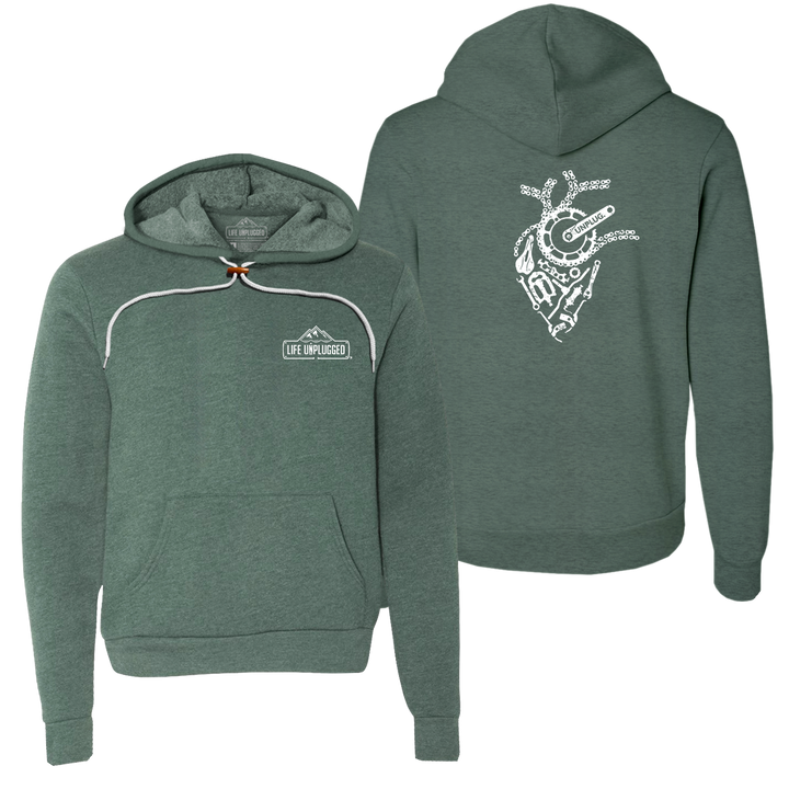 Anatomical Heart (Bicycle Parts) Super Soft Hoodie