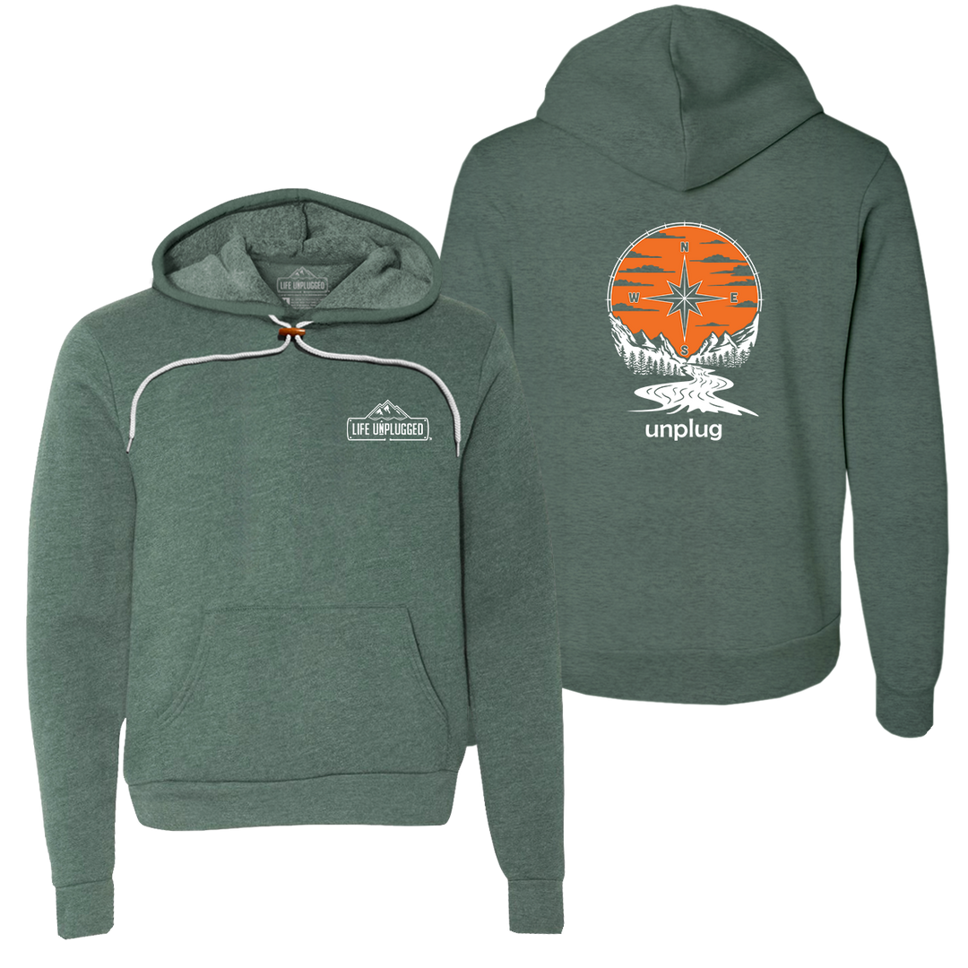 Compass Sunset Super Soft Hoodie