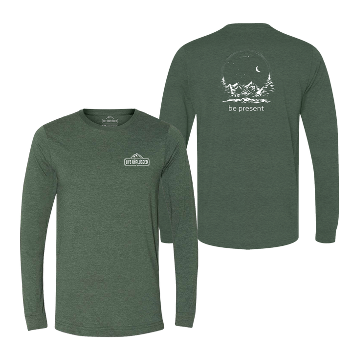 Starry Night Sky Long Sleeve T-Shirt