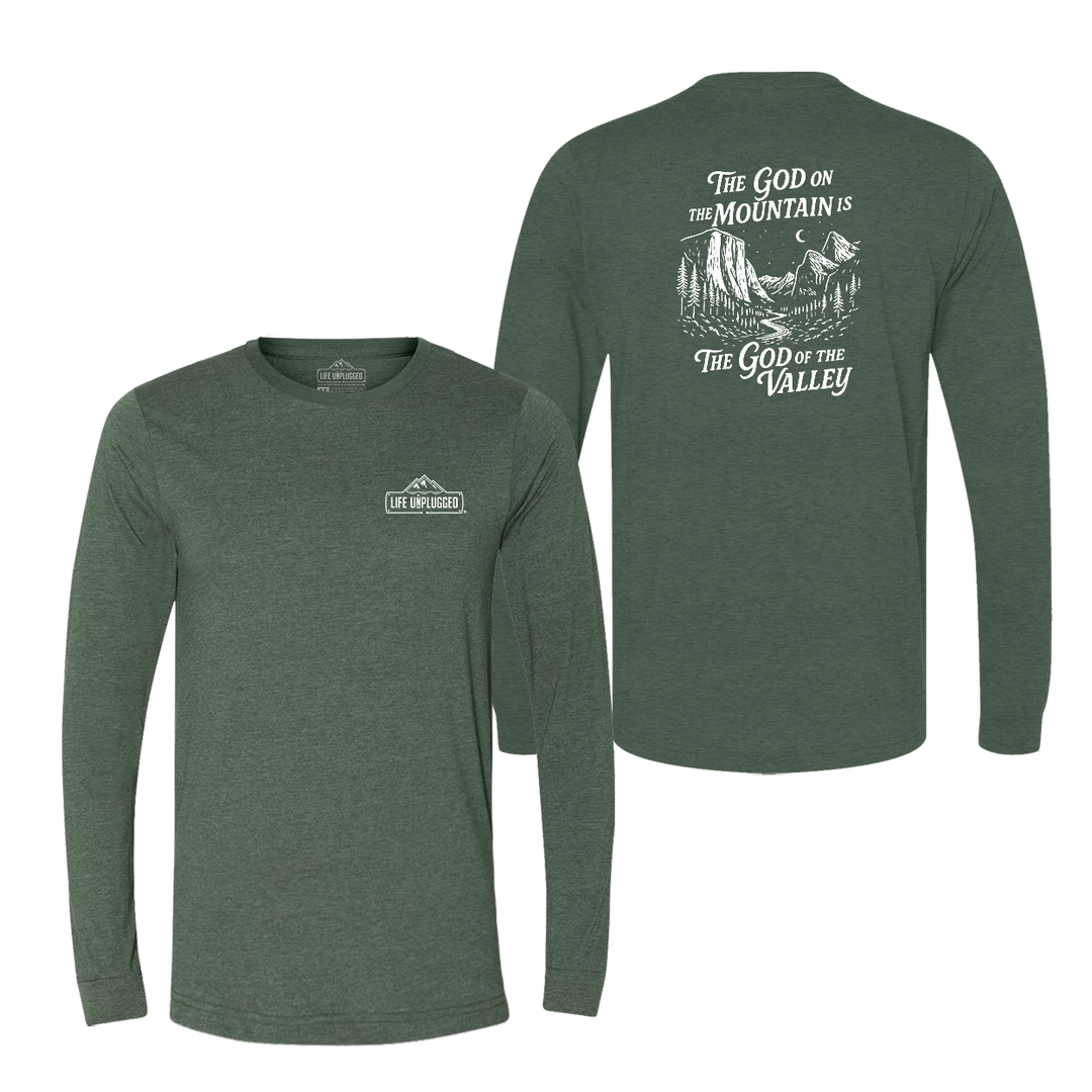 God On The Mountain Long Sleeve T-Shirt