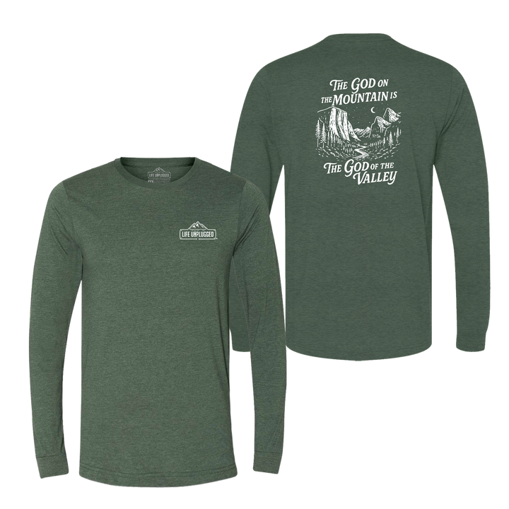 God On The Mountain Long Sleeve T-Shirt