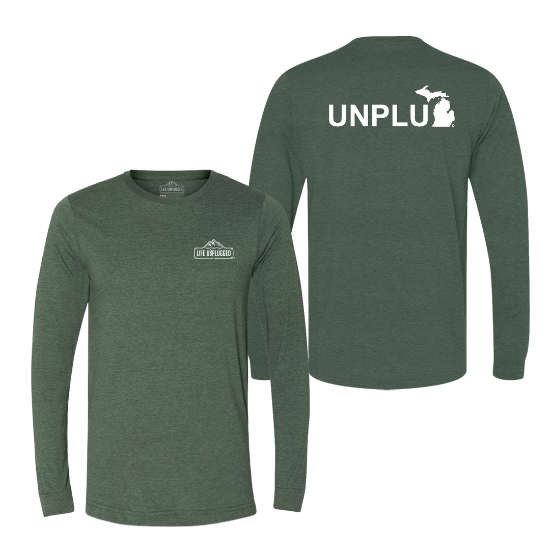 Unplug (MI) Long Sleeve T-Shirt