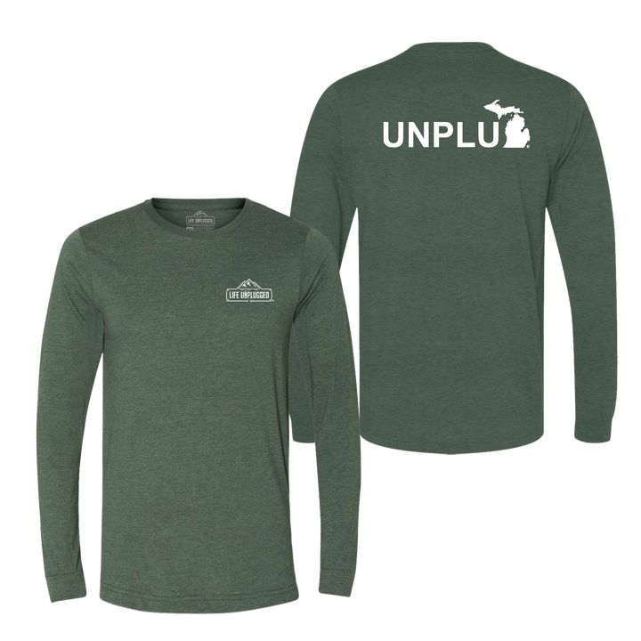 Unplug (MI) Long Sleeve T-Shirt