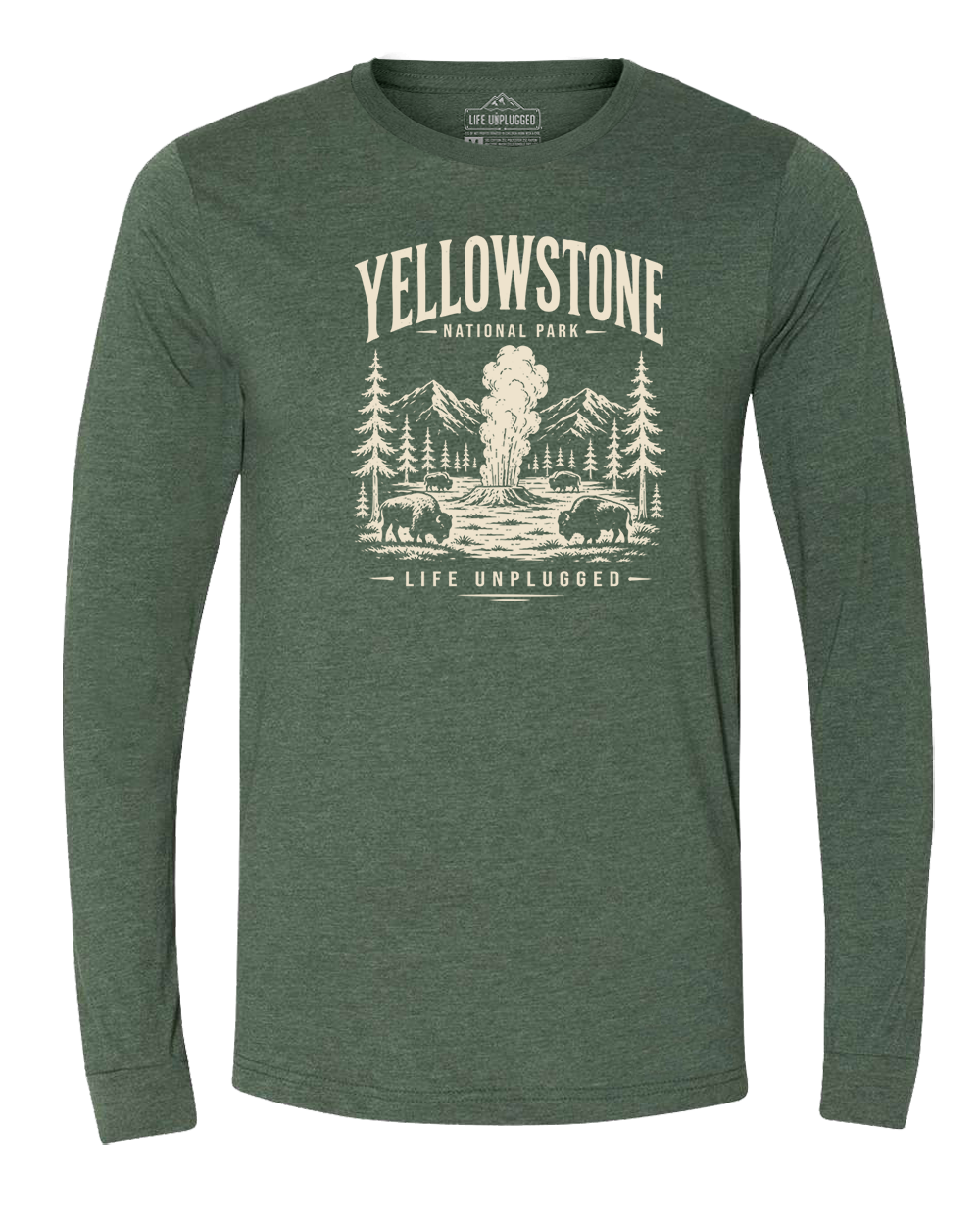 YELLOWSTONE NATIONAL PARK Long Sleeve T-Shirt