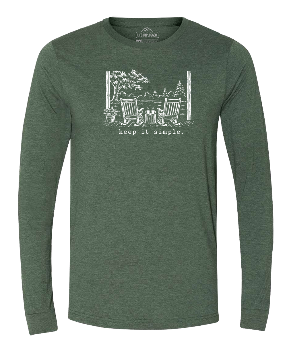 KEEP IT SIMPLE. Long Sleeve T-Shirt