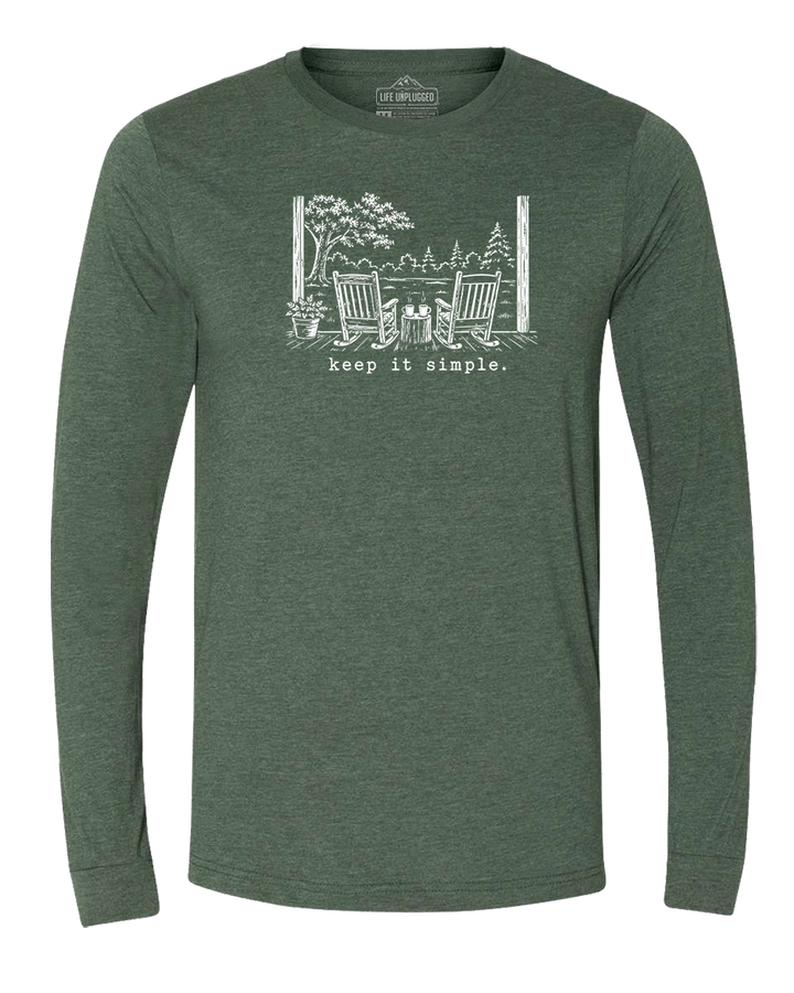 KEEP IT SIMPLE. Long Sleeve T-Shirt